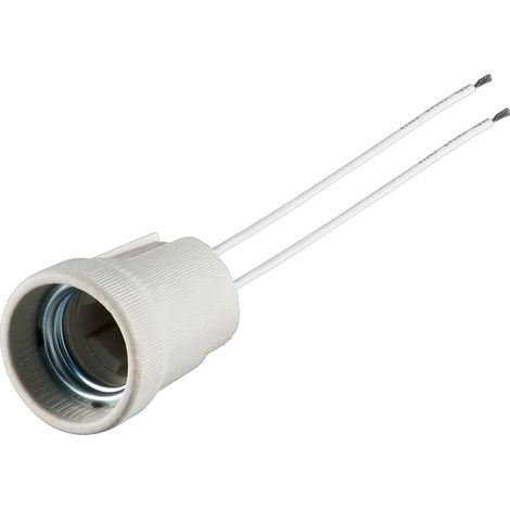 Goobay HAL F JDR (E 27) - Accesorio de iluminación (Blanco, E27, 4,1 cm, 15 cm)
