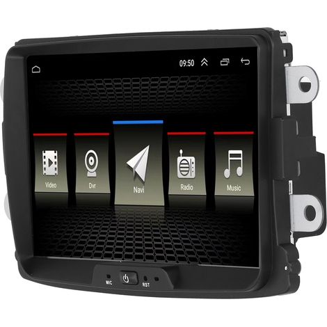 GPS 8 Pouces Auto Radio Android 10.0 Bluetooth 4.0 USB Lecteur Multimédia pour Renault Captur Symbol 1+16G (1/5)