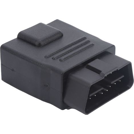 Adaptateur OBD2 16 broches mâle vers femelle en plastique ABS pour lecteur de codes et diagnostic de défauts. Connecteur OBD (1/5)
