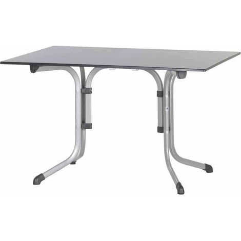 3160-50 Bouelvard-Klapptisch vivodur, 120x80 cm graphit Stahlgestell (1/5)