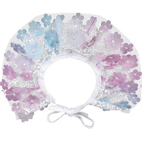 Adorable collar para mascotas con diseño de encaje, ajustable, para fiestas y festivales (1 unidad). (1/5)