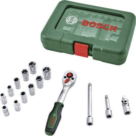 Set de cliquets 1/4 - BOSCH - 15pcs (1/2)