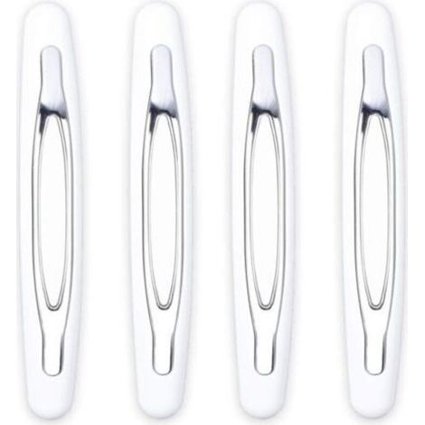 4pcs Autocollant Voiture Porte Bande de Pare-chocs Protecteur Bord de Porte de Voiture Autocollant Anti-Collision Anti-rayures Étanche Universel pour Auto/Camion/SUV (Blanc) (1/3)