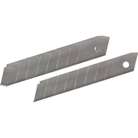 Lames Cutter 9 mm - Lot de 10 - Acier - Précision et Tranchant Durable - D-Work