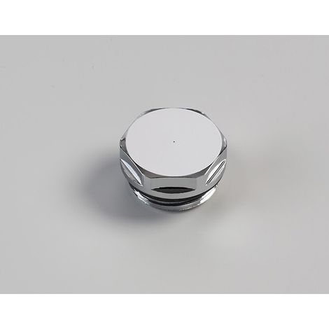 Bouchon aveugle auto-obturant nickelé 1/2"