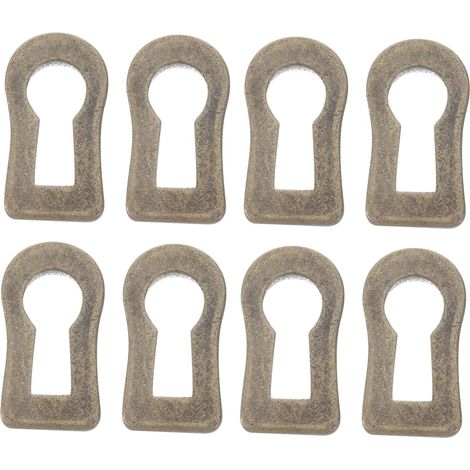 TEHAUX Lot de 20 cache-serrures antiques en métal, alliage zinc (1/5)
