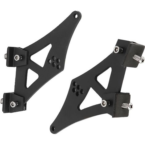 Aileron arrière universel 5" en alliage d'aluminium CNC pour voiture, supports de montage sur coffre style racing. (1/5)