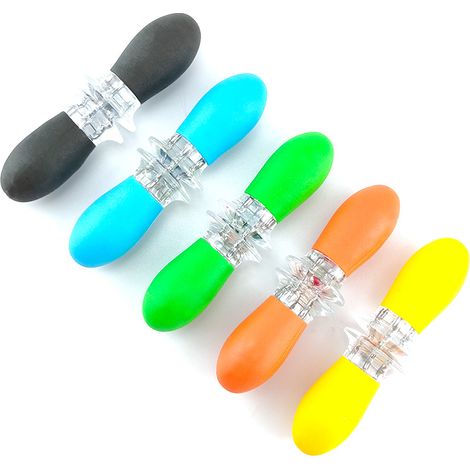 5 paires de supports à maïs en acier inoxydable, fourchettes à barbecue, rôtissoire à maïs, outil de camping, chaîne, outils de cuisine et de barbecue-AquaForge (1/5)