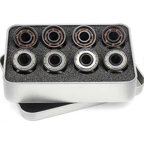 16 Hochgeschwindigkeitslager, 11 Rollschuhlager, Hochgeschwindigkeitsrollschuhe, Skateboard, Driftachse (1/5)