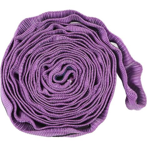 Sangle de levage en polyester violet 1T pour le transport