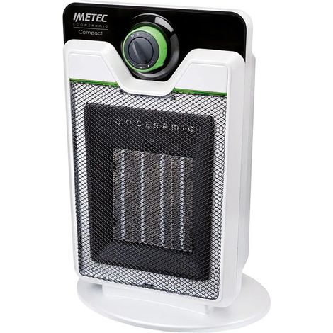 Radiador eléctrico Imetec 4033 Ecoceramic blanco negro 2000 W (1/3)