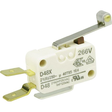 ZF D489-V3RD Mikroschalter D489-V3RD 250 V/AC 21 A 1 x Ein/(Ein) tastend 1 St.