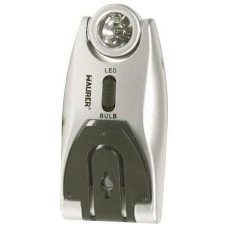 TORCIA DA LETTURA LIBRO 1 LUCE LED PIU' 1 NORMALE CON 3 BATTERIE COMPRESE 28910