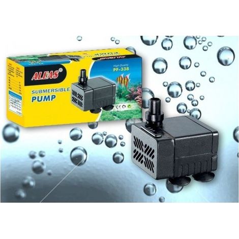 Filtre De Recyclage De L'eau 5w 300 L/h Pompe Submersible Pour Aquarium étang Pf-338 (1/5)