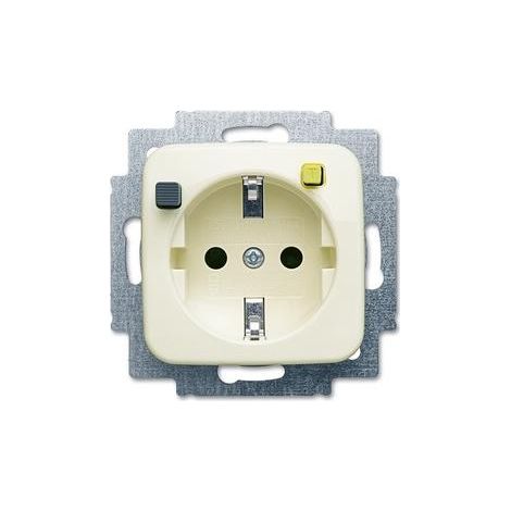 Busch-Jaeger 3116-0-0659 Schuko-Steckdose Silber Weiß (1/5)