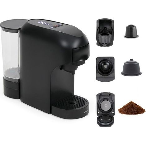 Machine a café multi-capsules 4-en-1 - LIVOO - DOD217N - 1400 W - 7 niveaux d'intensité du café - Noir (1/5)