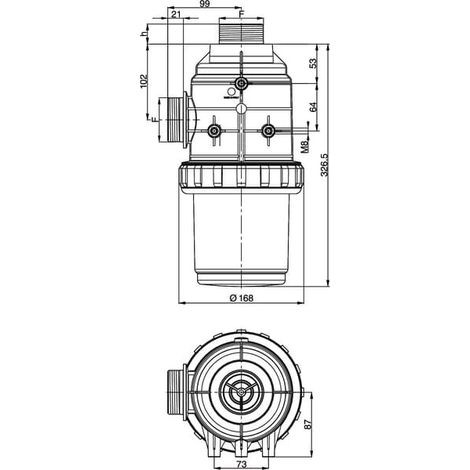 Filtre d'aspiration ARAG 3172083