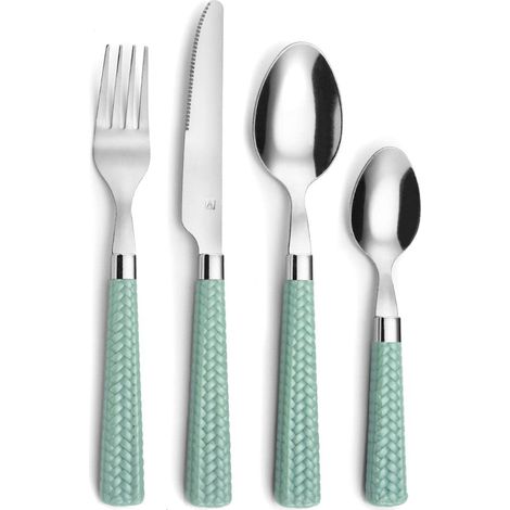 Set di Posate Amefa Paille 24 Pezzi Metallo Bicolore (25 cm) (1/2)