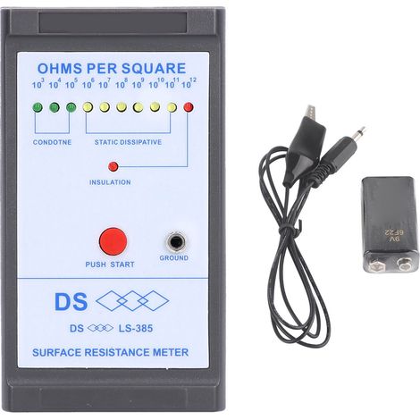 Hochpräzises Oberflächenwiderstandsmessgerät, Detektor für statische Elektrizität, Messgerät (1/5)