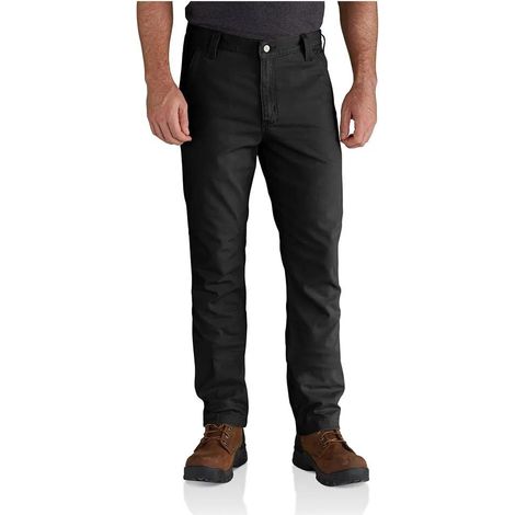 Carhartt Rigby Straight Fit Arbeitshose schwarz bequem und flexibel