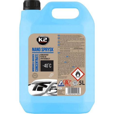 021182 K2 K646 Nano Winter Spray Scheibenwaschflüssigkeit -40°C 5l