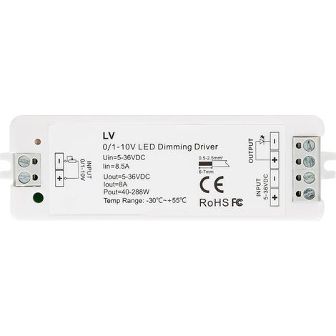 Regolatore 1-10V per Striscia LED Bianco (1/5)