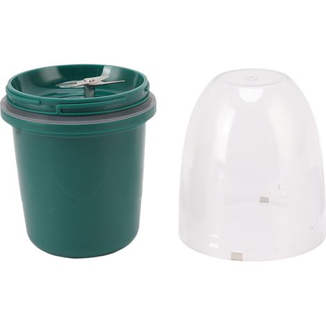 Bol mélangeur portable multifonctionnel rechargeable, petit, 4 lames, mixeur à fruits pour la maison, 260 ml, vert (1/5)