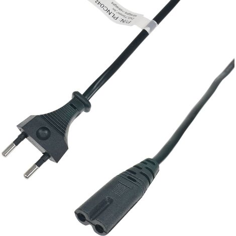 Stromkabel 230 V  C7  gerade  5 m