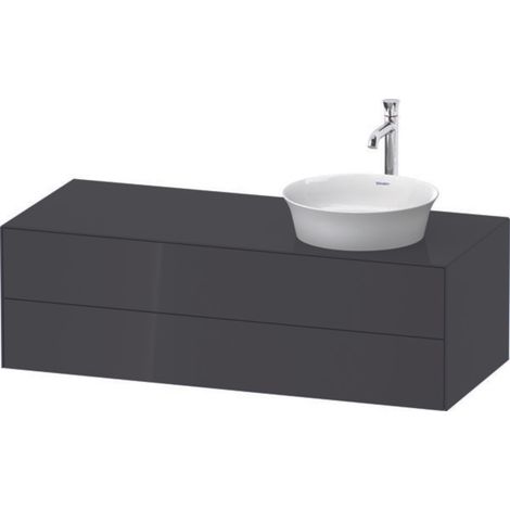 Duravit White Tulip, Waschtischunterbau wandhängend, Breite 1300 (1/2)