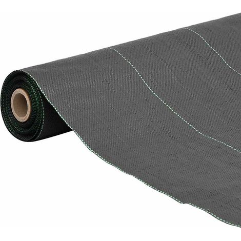 Membrane anti-mauvaises herbes noir 0,5x100 m PP (1/5)