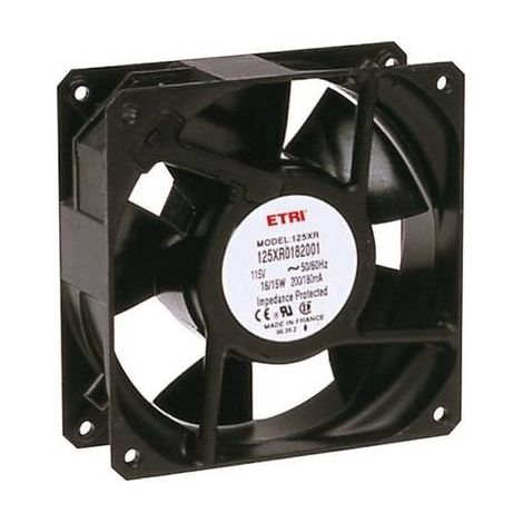 Ecofit 125XR0182000 Ventola assiale 115 V/AC 2640 l/min (L x L x A) 119 x 119 x 38.9 mm (1/2)