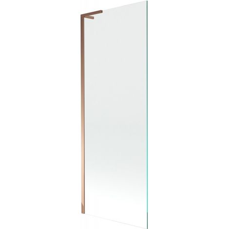 Mexen Next L pare-douche 1-pan 70 x 150 cm, transparent, or rose - 895-070-000-03-00-60 (1/5)