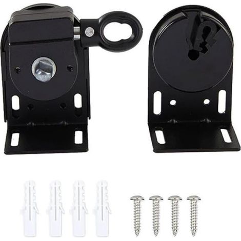 2 Supports fixation, robustes, universels, stores enrouleurs sans fil, extérieur, rechange (1/5)