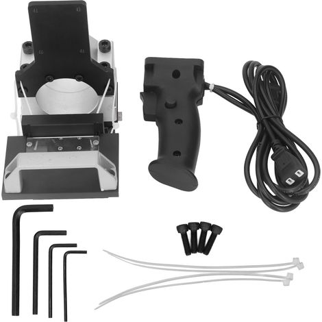 Spacnana Support de Machine à Rainurer pour Le Travail du Bois, Support de Réglage de la Hauteur en Alliage d'aluminium pour Un Contrôle Précis dans Les Opérations de Routeur de Coupe-Bois (1/5)