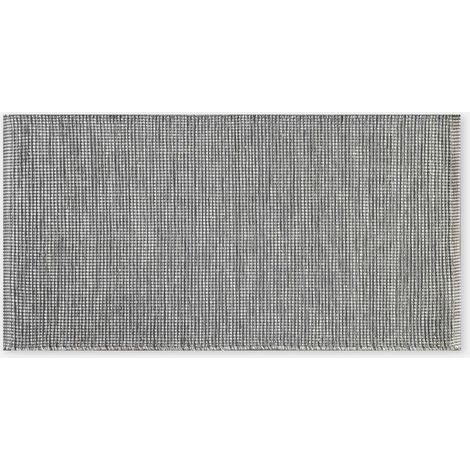 ALFOMBRA ALGODÓN GRIS OSCURO 60X120CM (1/3)