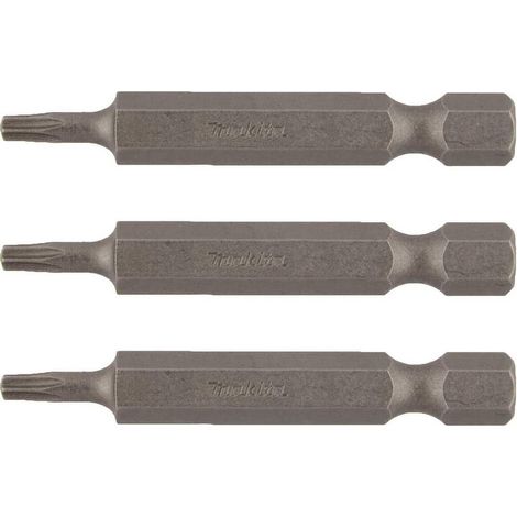 Set di punte Torx Makita nero 50 mm acciaio