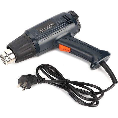 Pistolet à air chaud 2000W 220-230V pour voiture, atelier industriel, outil de chauffage avec fiche AU (1/5)
