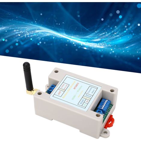 Module émetteur-récepteur sans fil VHF/UHF 433M DC8-25V RF UART RS485 Modbus RTU Maître-esclave (1/5)