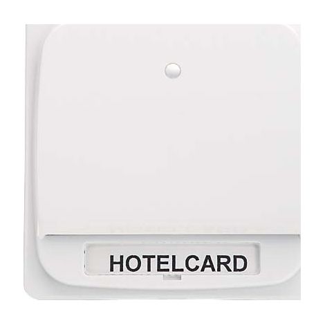 ELSO HÔTEL CLÉ CARTE COMMUTATEUR MODE/SCALA, BLANC PUR, 203054