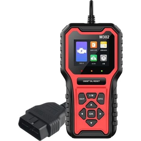 Valise de Diagnostic OBD2, OBDII Outils Diagnostics système Moteur, Mesure de Tension OBD, Données en Direct, Effacement des Codes (1/5)