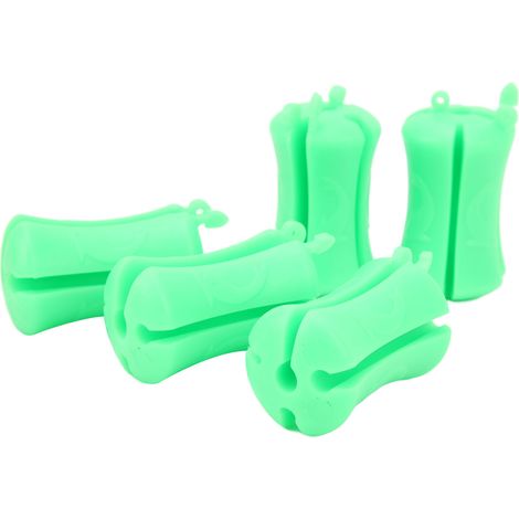 Support de canne à pêche portable avec rotule, en silicone, réutilisable, pour canne à pêche et équipement nautique, vert. (1/5)