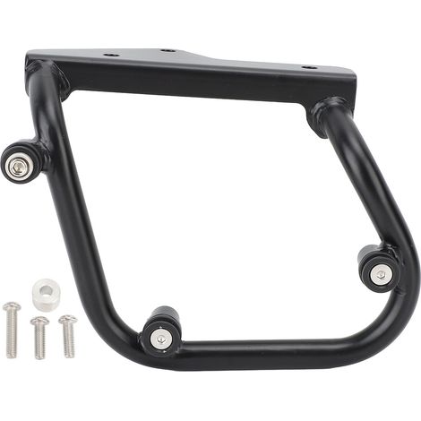 Decdeal Support de sacoche de selle, tuyau en fer soudé de 16mm, Support de supports de sac latéral de moto pour XSR 900 2022-2023 gauche YS497-BBZJ