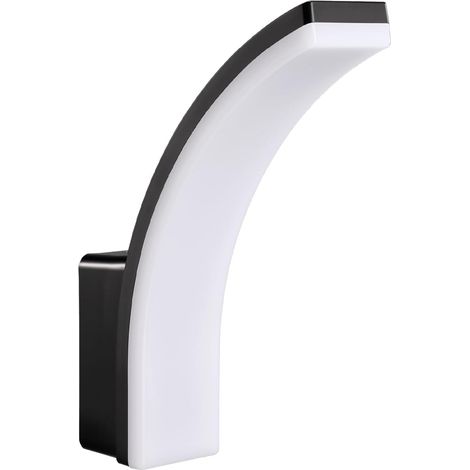 1 - Lampe LED - Applique Extérieure - Étanche IP65 - Éclairage Blanc Neutre 4000K - Boîtier Robuste Noir - Pour Façade Jardin - 20W (1/5)