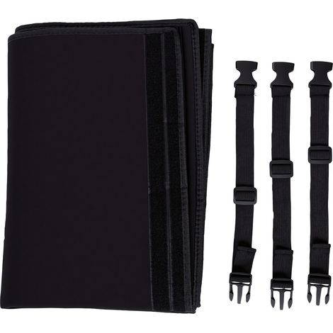 Housse de tuyau de climatisation portable isolée 150x53 cm avec 3 sangles réglables pour tuyaux d'échappement de 5 et 5,9 pouces de diamètre. (1/5)