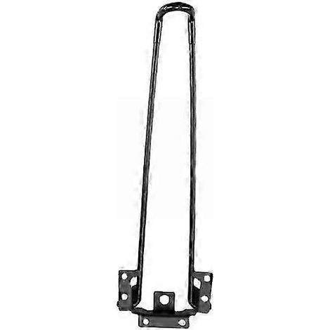 Trois pieds de table pliables, pieds de meubles pliables, pieds de table de style rétro, matériau métallique, robustes. (1/5)