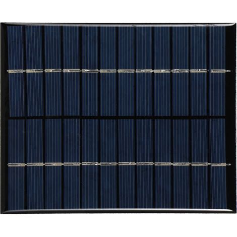 Selbstbau-Solarmodul aus polykristallinem Silizium (2 W, 12 V) für Solarlicht-Wissenschaftsprojekte zum Aufladen (1/4)