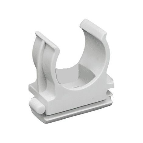 CLIPS FISSATUBO A SCATTO PER TUBI DA 32MM