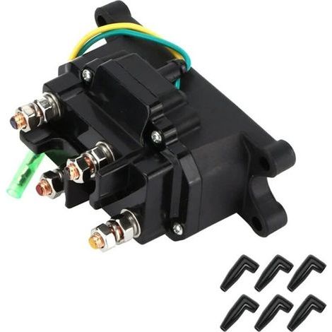 Relais de Treuil électrique 12 V 250 A pour Véhicule Tout-Terrain, Modification et Entretien. (1/2)