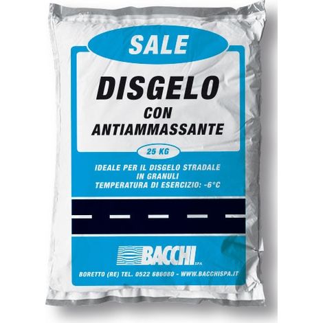 Sale per disgelo stradale Kg. 25
