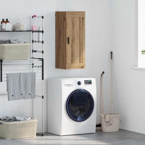 vidaXL Pensile Rovere artigianale 34,5 x 34 x 90 cm Legno